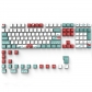 104+25 Coral Sea XDA / OEM Keycaps Set PBT Dye Sublimation ANSI ISO Layout for GK61 64 68 84 87 104 108